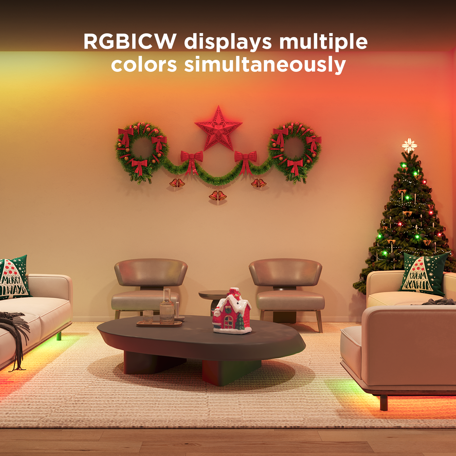 Govee RGBIC Strip Light S with Protective Coating (5meter)